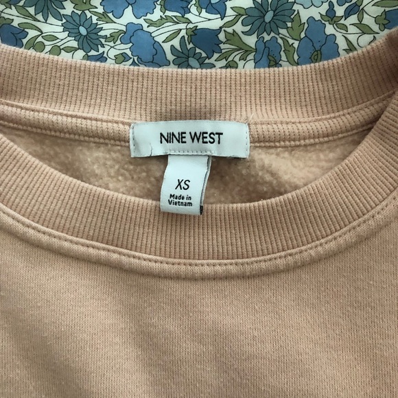 nine west puff sleeve sweater